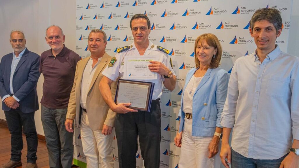 San Fernando homenajeó a la Policía y destacó la inversión en monitoreo