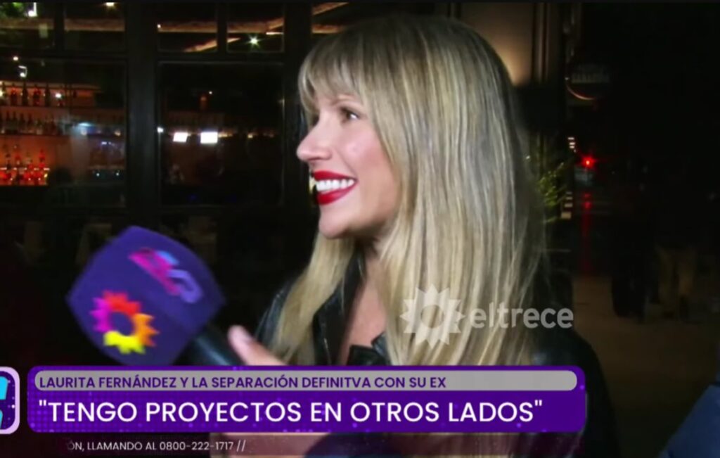 Laurita Fernández sobre su futuro laboral: “Decisión artística“