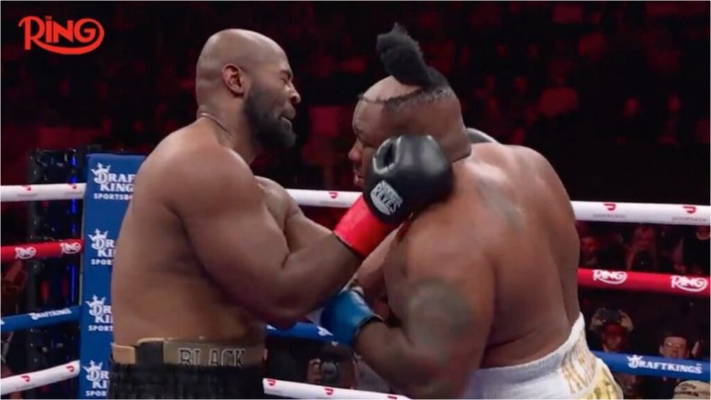 Insólito blooper en el Madison Square Garden: a Jarrell Miller se le voló la peluca en pleno combate y la tiró al público