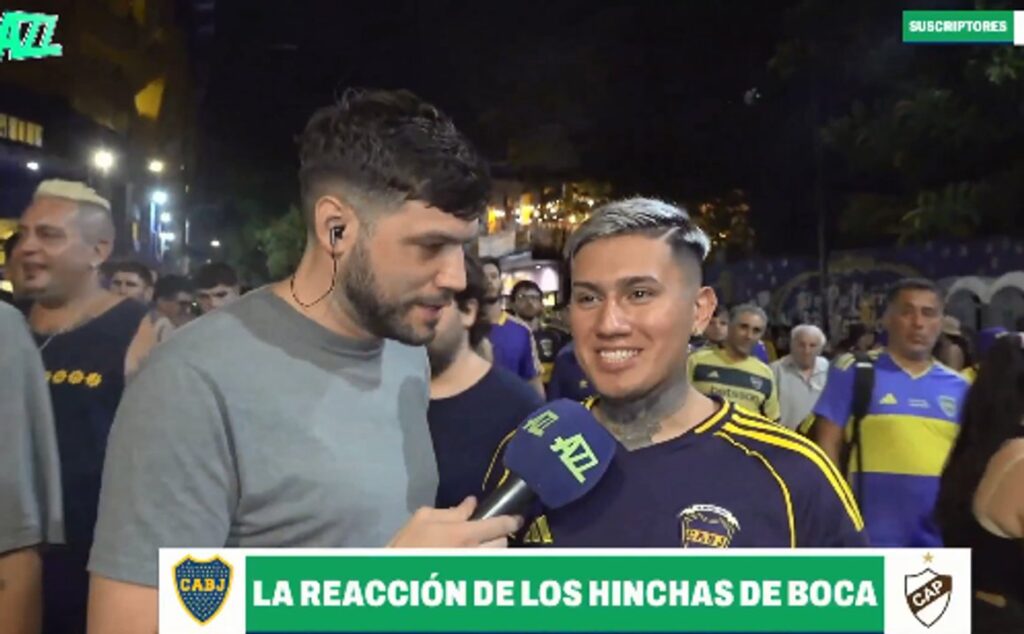 Más bostero que…: "Un saludo a mi esposa que me echó de la casa porque vine a la cancha"