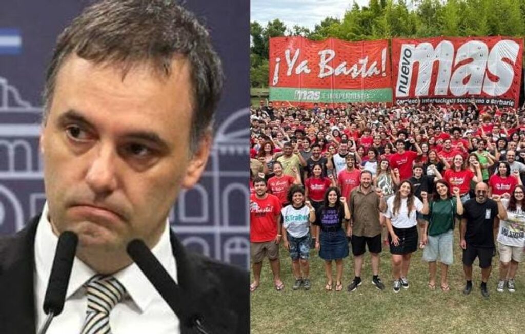 Cruce caliente en redes: la izquierda lanzó el “Campamento Anticapitalista” y Adorni los chicaneó por el “nuevo récord Guinness”