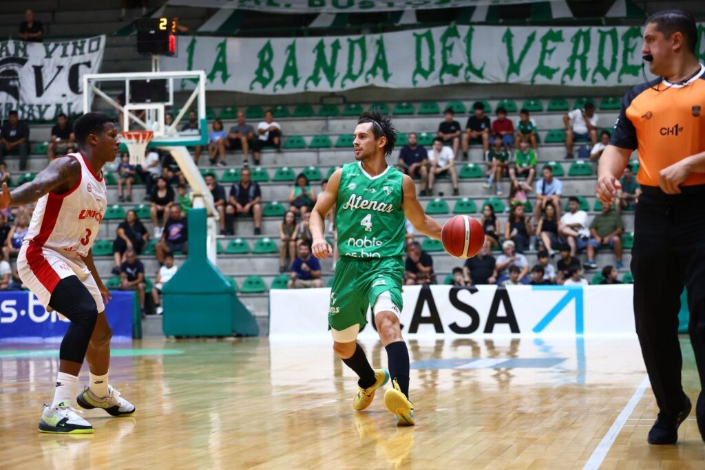 Atenas sacó pecho en casa: triunfazo ante Unión para seguir con vida en la Liga Nacional