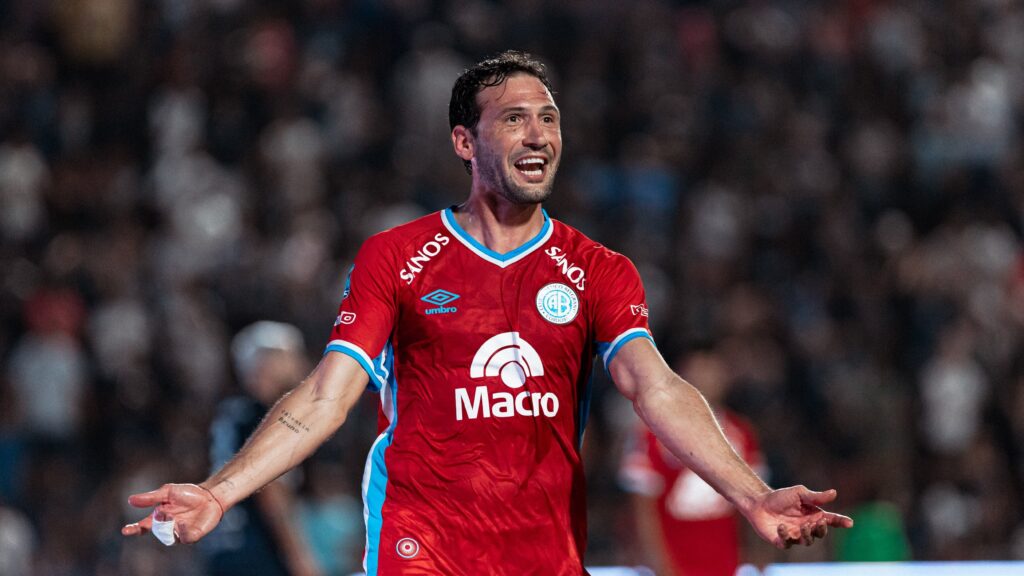 Así fue el primer gol del “Mudo” Vázquez en su regreso a Belgrano