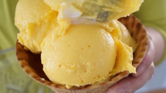 Helado casero de mango y yogur: la opción fresca y saludable para el verano sin azúcar