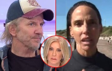 ¡Explotó todo! Griselda Siciliani se hartó de Luciano Castro tras ver el pasacalles en su casa: “Está re…”