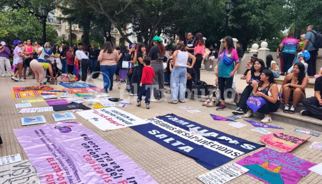 EN VIVO. Marcha del 8M en Salta: una gran convocatoria se hace sentir en el centro de la ciudad
