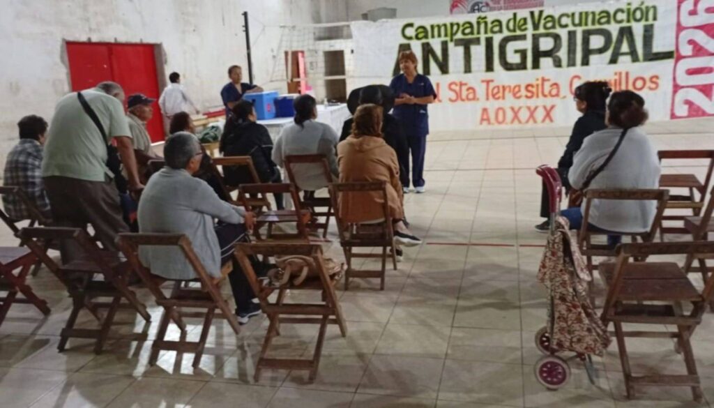 Cerrillos lanzó la campaña de vacunación antigripal