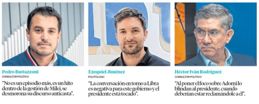 ¿Un desgaste?: cómo impactan los escándalos en la imagen de Milei