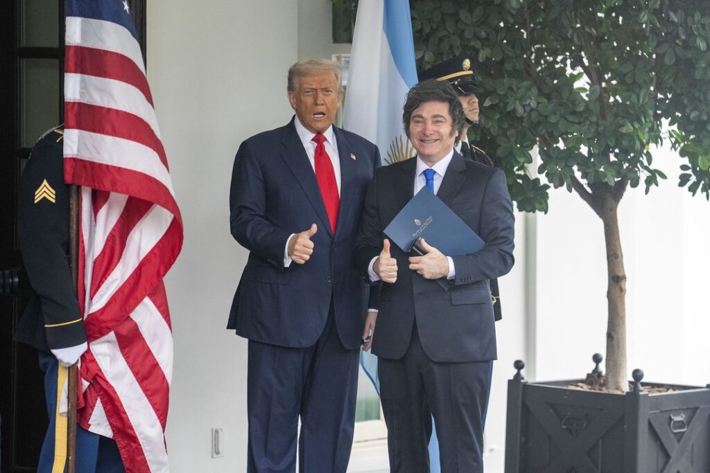 Milei visitó la tumba del rebe de Lubavitch en Nueva York en el inicio de su agenda en Estados Unidos
