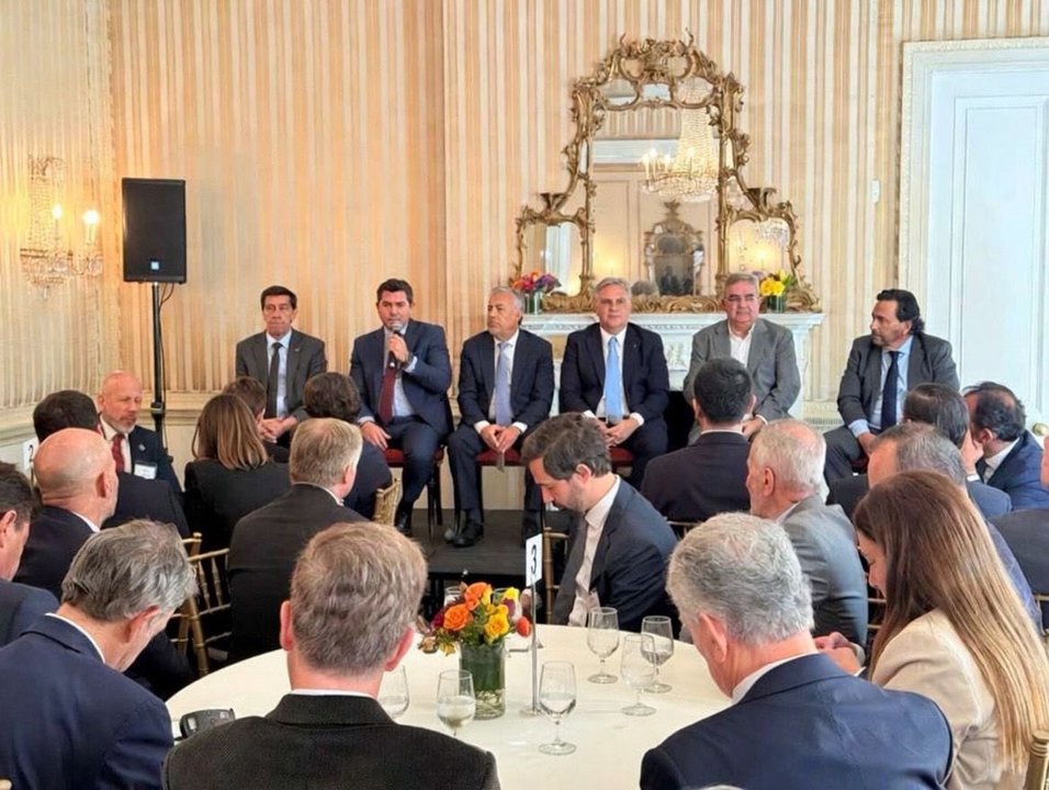 Orrego y Torres destacaron en Nueva York el potencial de Argentina en cobre y uranio