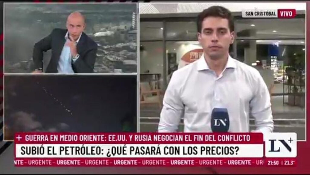 El malhumor por la crisis estalló en el móvil de LN+ y Trebucq no pudo ocultar la realidad: “Todos los testimonios estaban enojados“