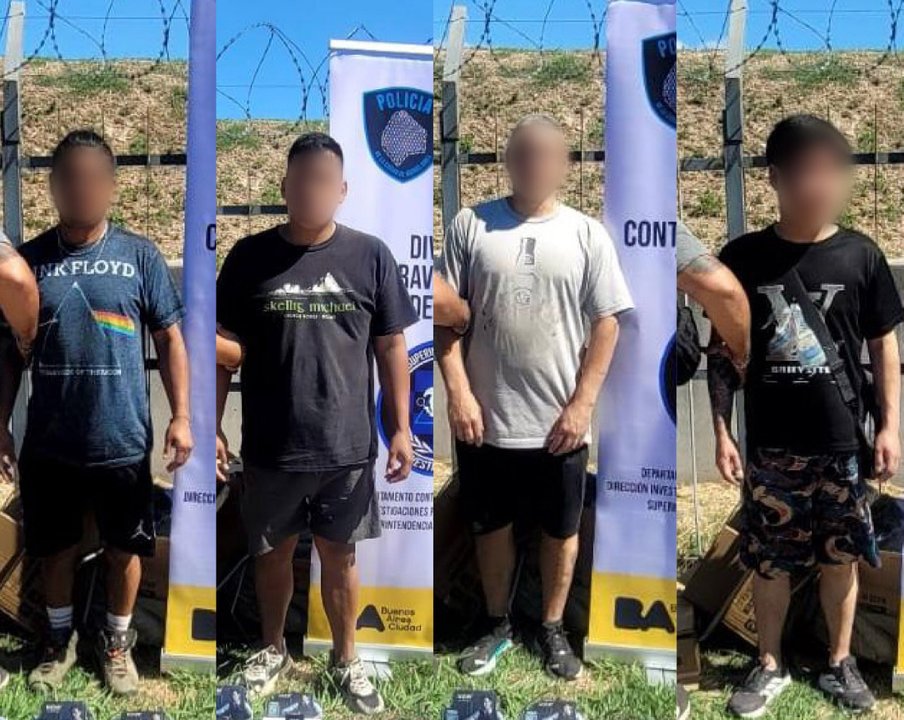 Vendían perfumes árabes truchos, quedaron detenidos y casi 2 mil frascos fueron secuestrados