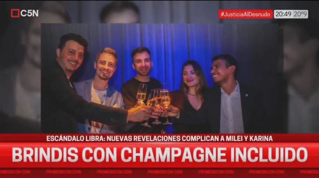 El Gato Sylvestre agarró el escandaloso audio de Novelli, lo desmenuzó y expuso la trama de la estafa $LIBRA: lujos, VIP, pagos y “champagne caro”