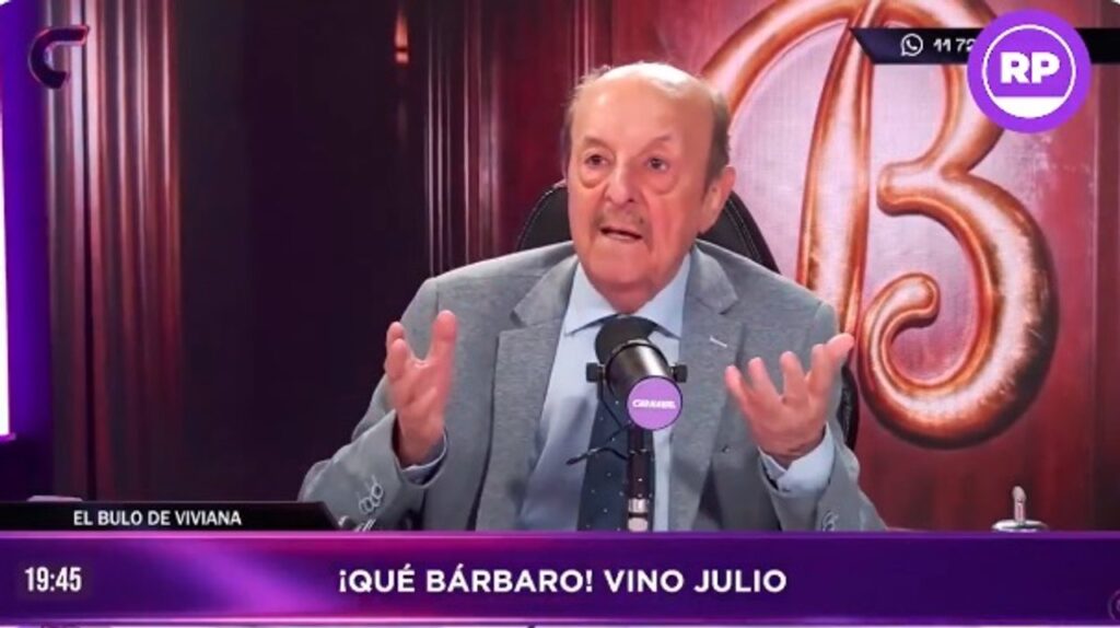 Julio Bárbaro: “Yo fui taxista de clase media y hoy hay médicos de clase baja"