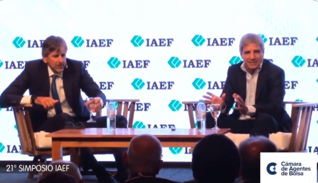 Toto Caputo aseguró que “la economía está tremendamente en orden” pero los argentinos tenemos un daño psicológico