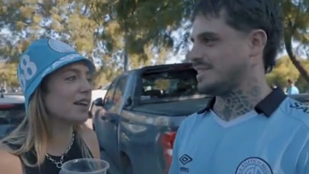“Yo ya gané”: Sofi Martínez fue a cubrir el clásico cordobés y terminó levantándose a un sodero
