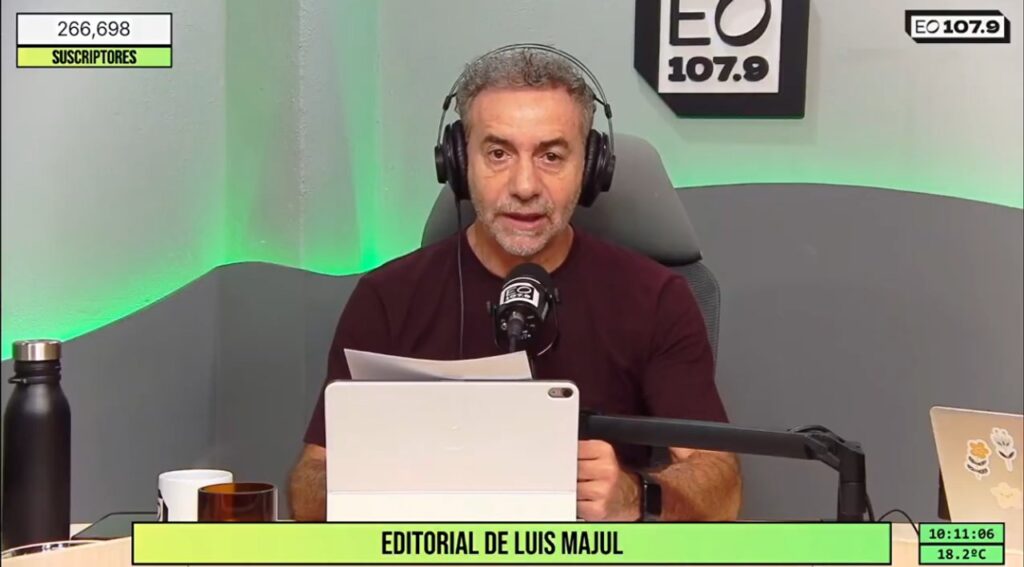 “Suicidio político”: el durísimo editorial de Luis Majul contra Manuel Adorni