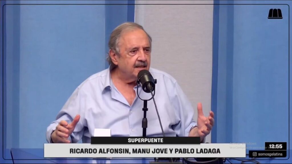 Alfonsín sobre la construcción de un frente: “Si pretenden que nosotros vayamos al peronismo y cantemos la marcha están equivocados”
