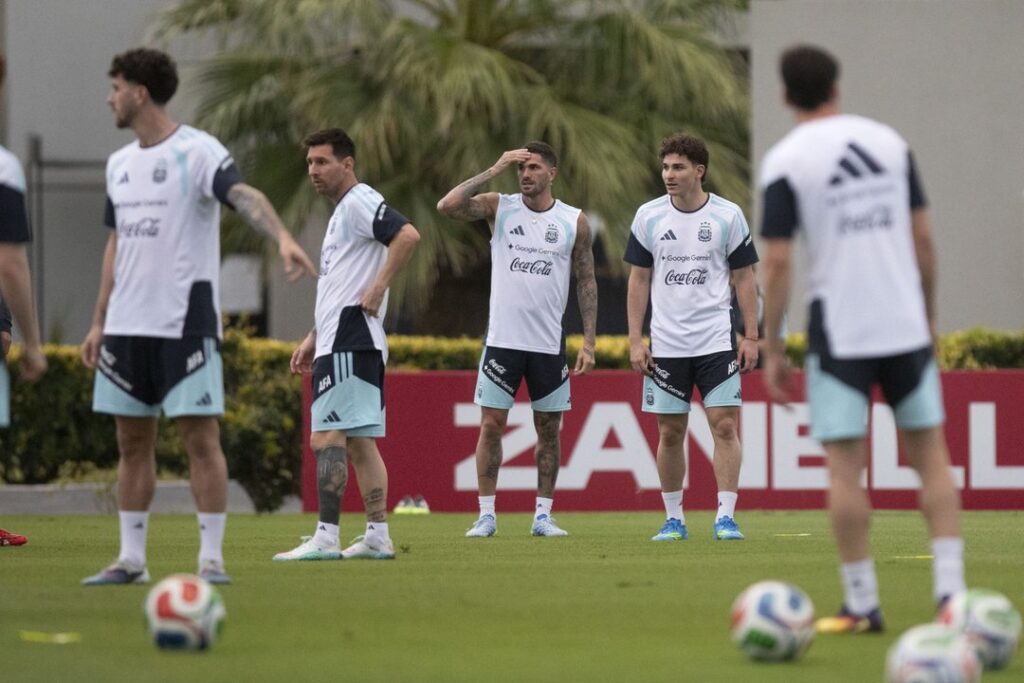 La Selección argentina ajusta detalles y comenzará una nueva semana de trabajo