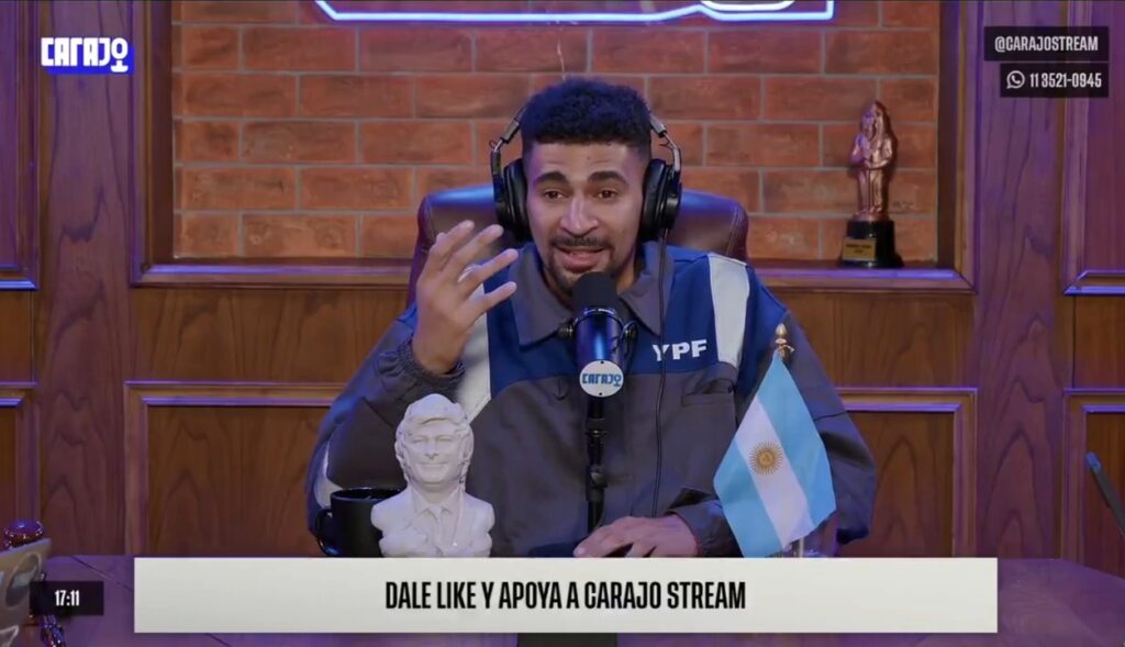 Imperdible: libertarios salieron a llorar en su stream porque “los kukas les quieren pegar” y culparon a Rebord