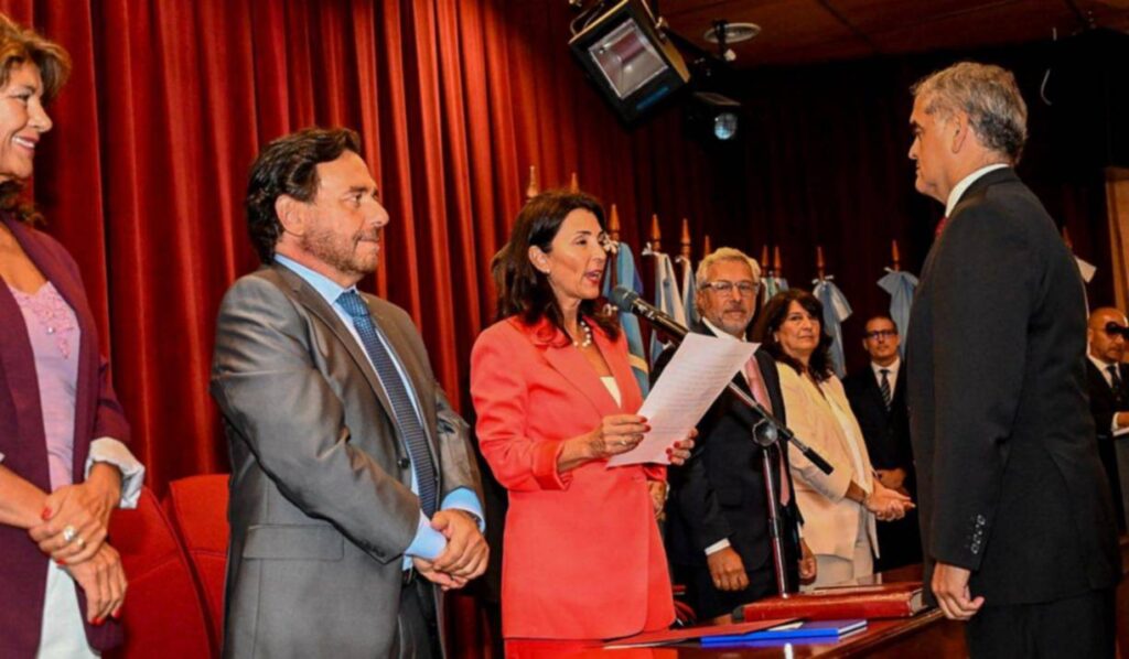 Los jueces Diez Villa y Plaza se incorporaron como miembros de la Corte de Justicia