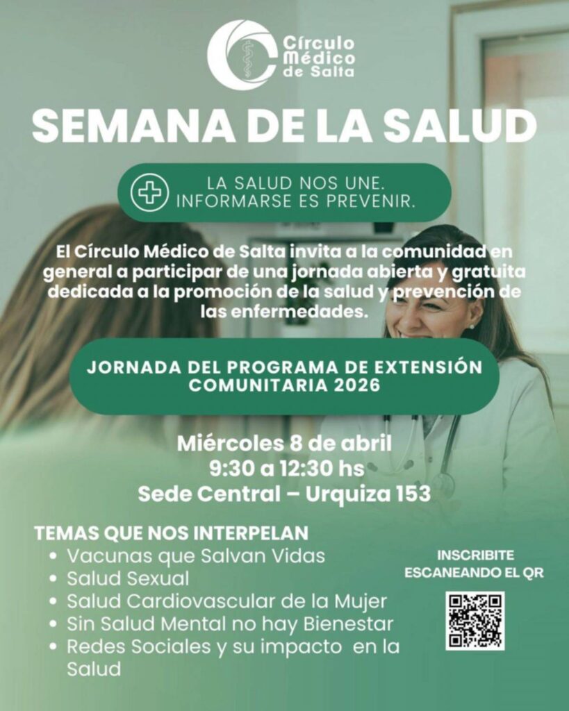Jornada de extensión comunitaria 2026: un espacio para hablar de salud, prevención y vida cotidiana