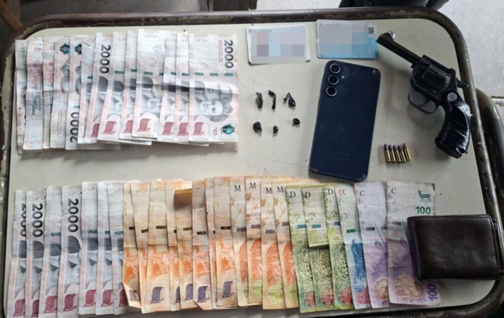 Detienen a un joven armado tras una persecución en barrio Solidaridad