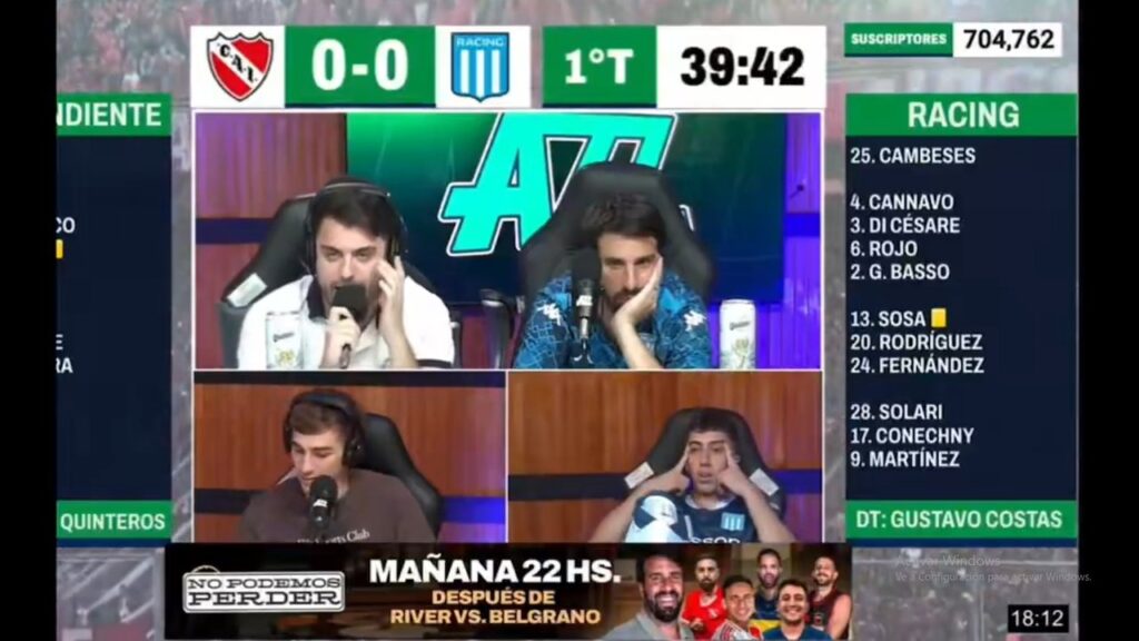 La reacción de Flavio Azzaro cuando ‘Maravilla’ Martínez picó el penal y lo tiró por arriba del travesaño