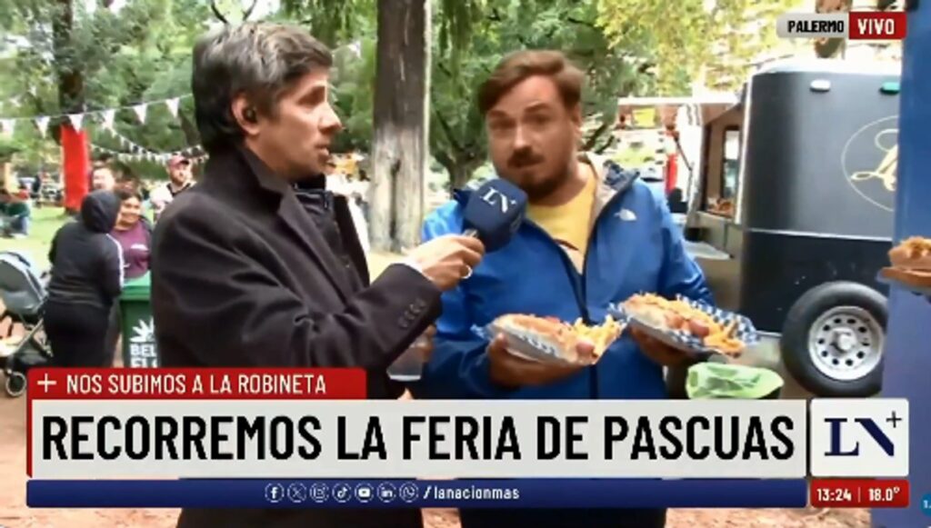 “Preguntale a Adorni…”: dejó en ridículo a Robertito cuando le preguntó por lo que iba a comer