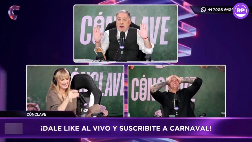 Fantino no se aguantó las críticas de Canosa y Doman por los créditos hipotecarias y abandonó el estudio