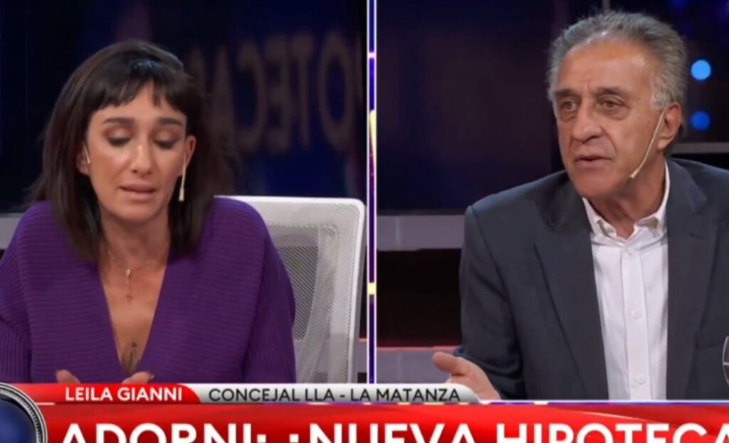 Néstor Pitrola se cruzó con Leila Gianni por la Ley de Glaciares y la puso en su lugar