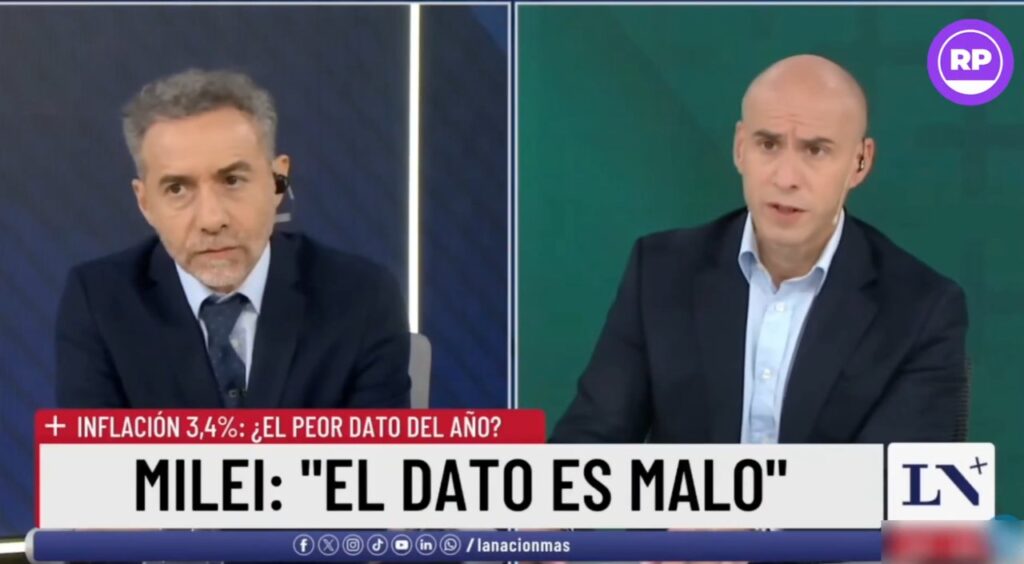Los malabares de Majul y Trebucq para tratar de justificar el pésimo índice de inflación