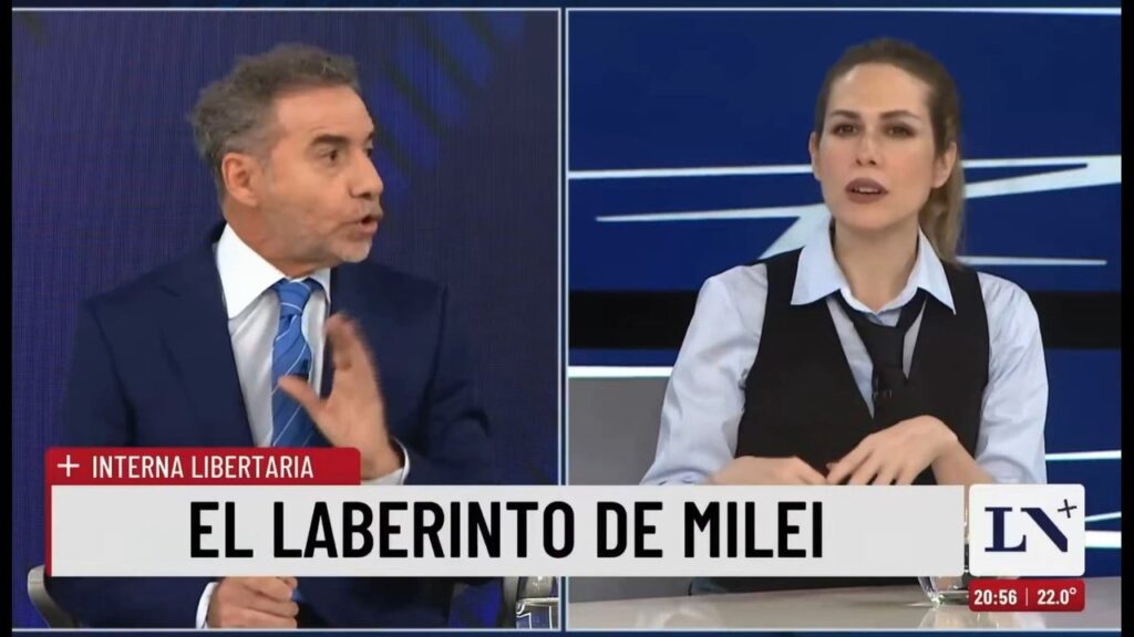 Lilia Lemoine se enojó con Majul por haber invitado a Nicolás Márquez: “Les sirve que venga a hablar de Adorni”