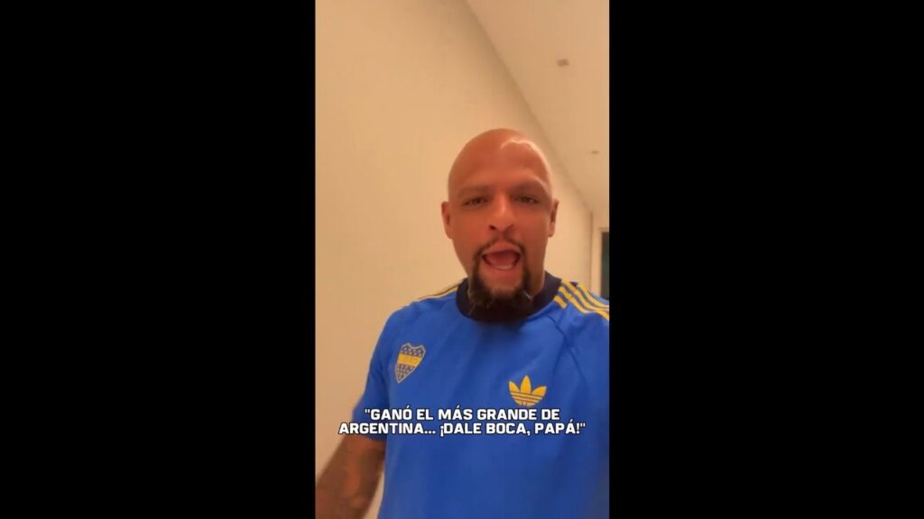 La cargada de Felipe Melo por el triunfo de Boca en el Monumental: “Gallina, ganó el más grande Argentina"