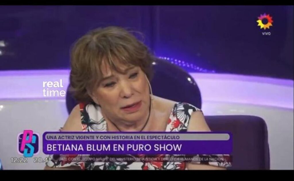 Una panelista derrapó en vivo y provocó un fuerte repudio por su desubicada pregunta sobre la muerte a Bettiana Blum