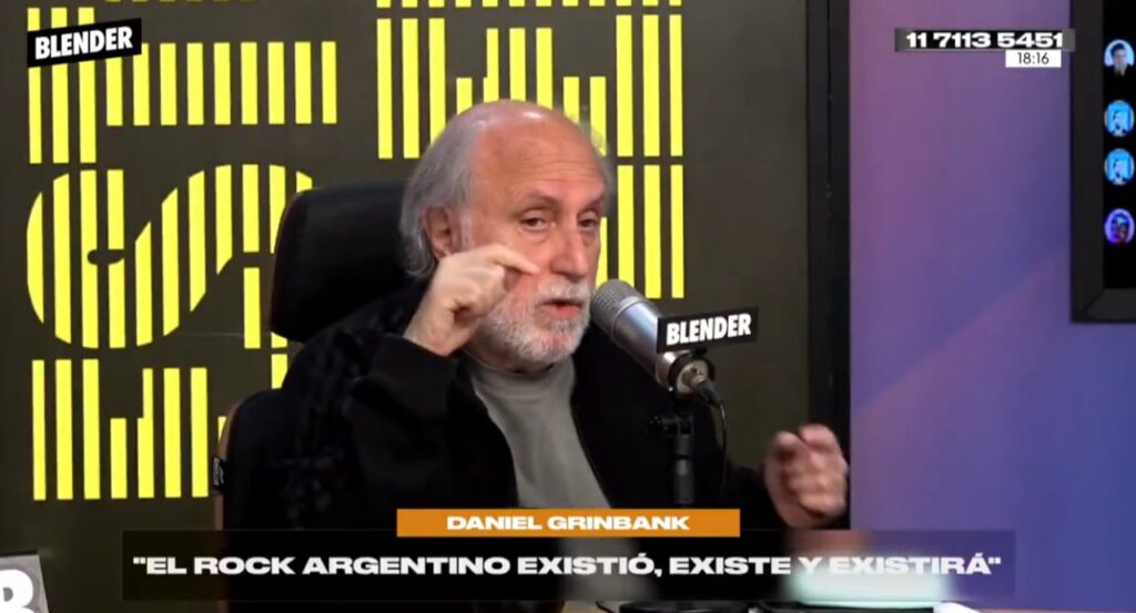 “El rock nacional existe, pero cambió”: la tajante definición de Daniel Grinbank sobre la escena actual