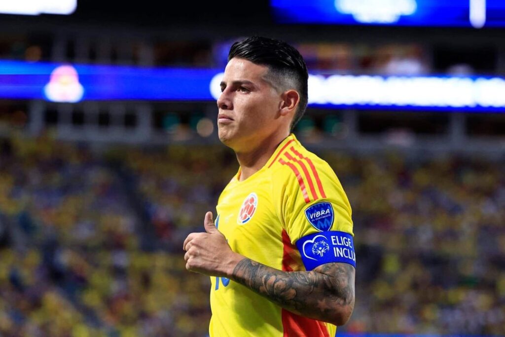 James Rodríguez fue hospitalizado en Estados Unidos por un cuadro de deshidratación severa