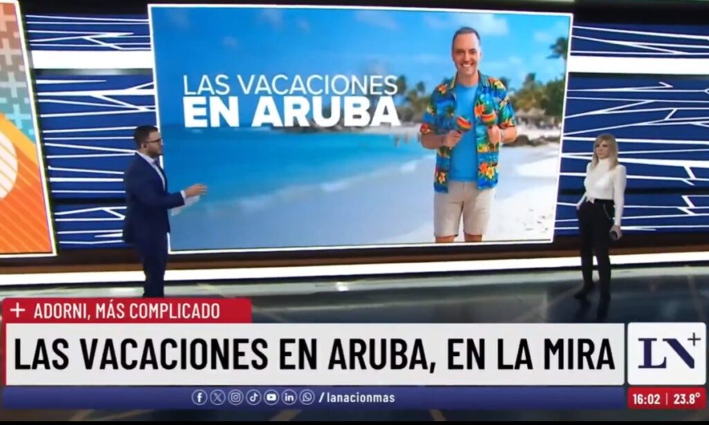 ¿Lavado de dinero? El informe de La Nación+ que prendió fuego a Adorni por sus gastos en efectivo en Aruba