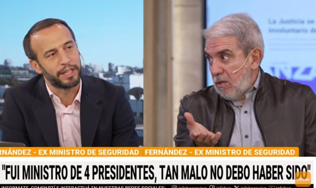 “Fui ministro de cuatro presidentes, tan pelotudo no debo ser”: Aníbal Fernández a Nacho Girón