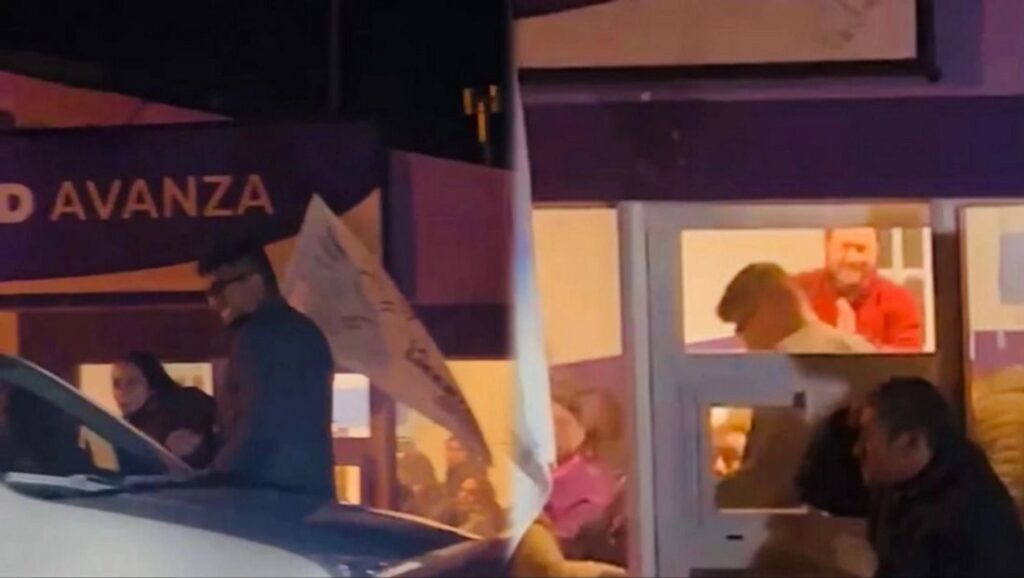 Diputado libertario volvió a si ciudad y lo recibieron con huevos por votar a favor de la Ley de Glaciares