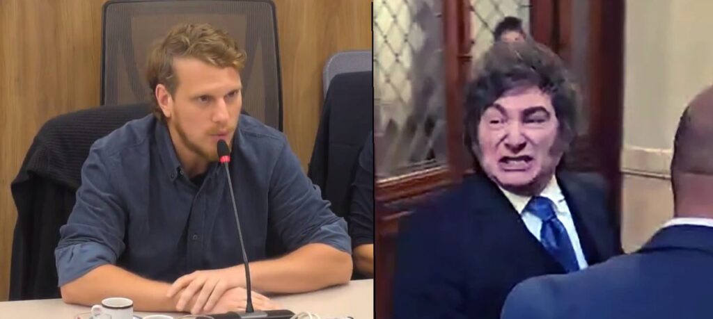La notable respuesta de Jon Heguier a Milei en la Comisión de Libertad de Expresión en Diputados