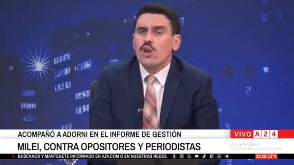 Manu Jove: “Lo único que ordena el pensamiento de quién es chorro o bueno para Milei es cuánto se alinean a lo que él plantea”