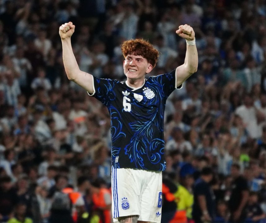 Video: estreno goleador de Barco en Argentina ante Zambia