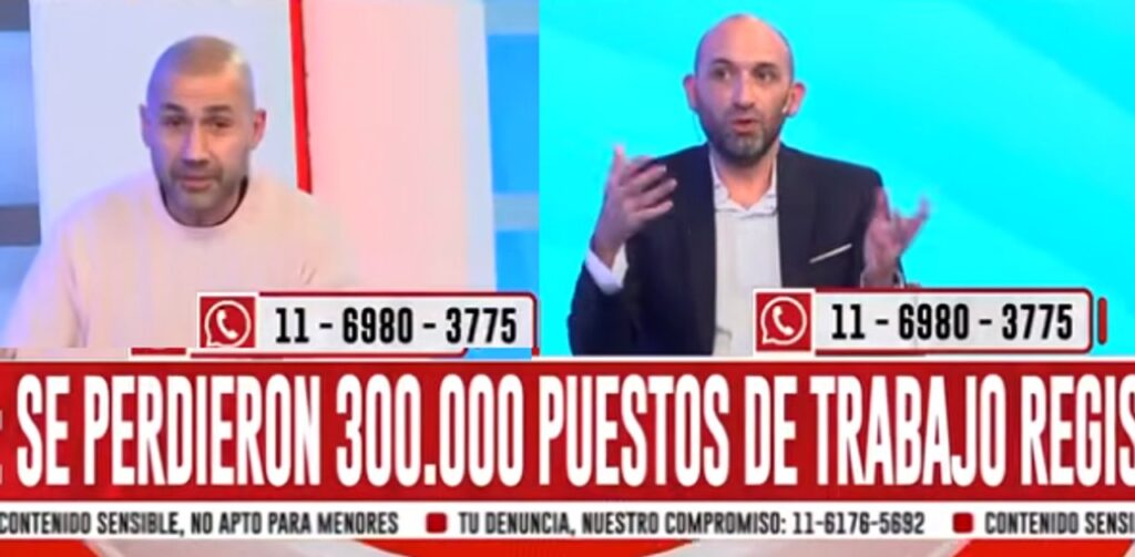 La Blunda ubicó a un libertario que preguntó por qué la CGT marchó hoy y sugirió “vayan a trabajar"
