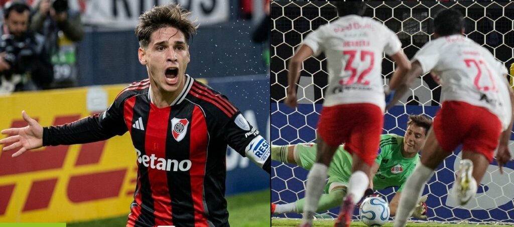 Los memes de Martínez Quarta y Beltrán: el Chino hizo el gol agónico del triunfo de River en Brasil y el arquero atajó un penal
