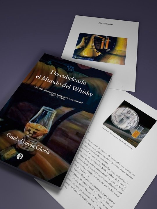 Una artista argentina explora el universo del whisky en un libro que combina divulgación y pintura