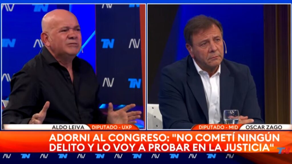 “El Congreso no es una cancha de fútbol”, dijo Zago y Aldo Leiva lo dejó mudo al recordarle que se agarró a piñas con otro libertario