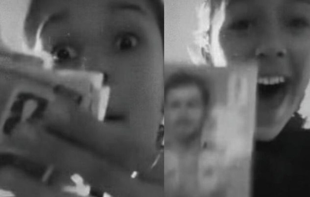 Lo festejó como un mundial: la euforia viral de la hija de Paredes por la figurita de su padre