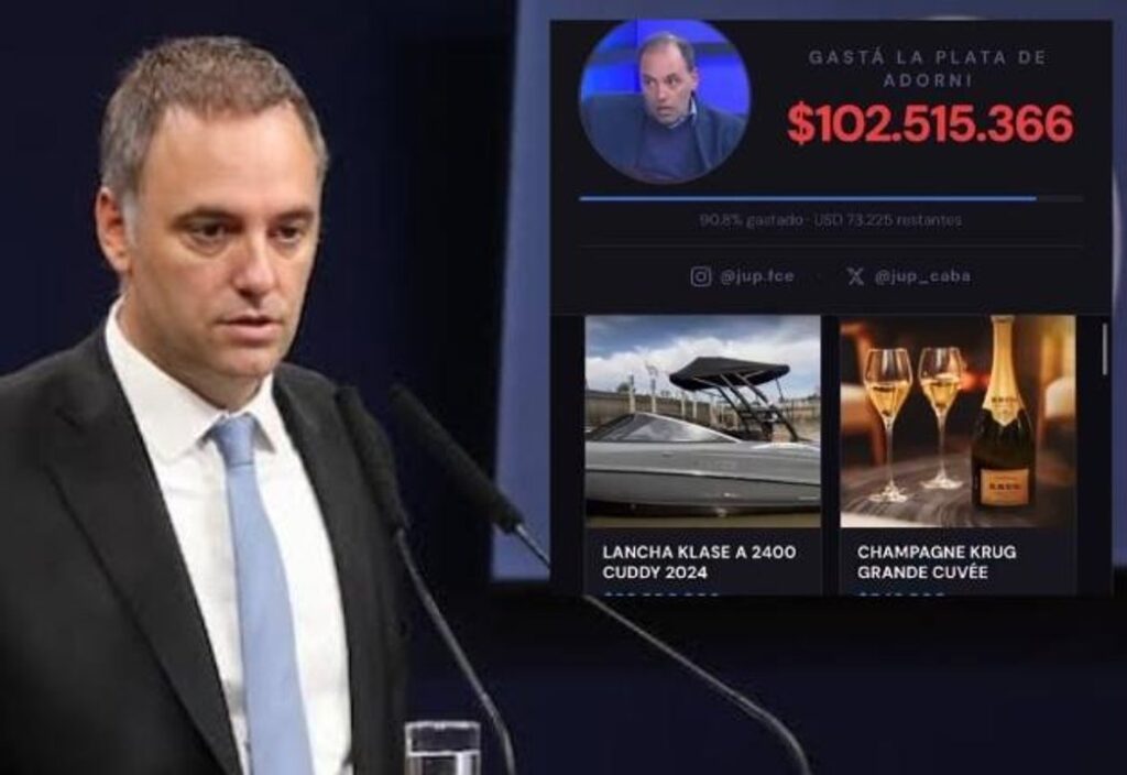 “Con la de Adorni”: no te pierdas la app viral que permite “gastar” la plata del libertario y es furor en las redes