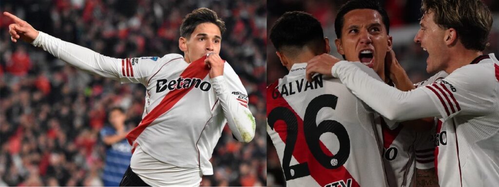 River ganó con dos golazos y Beltrán y Colidio como figuras: los hinchas se ilusionan con el título